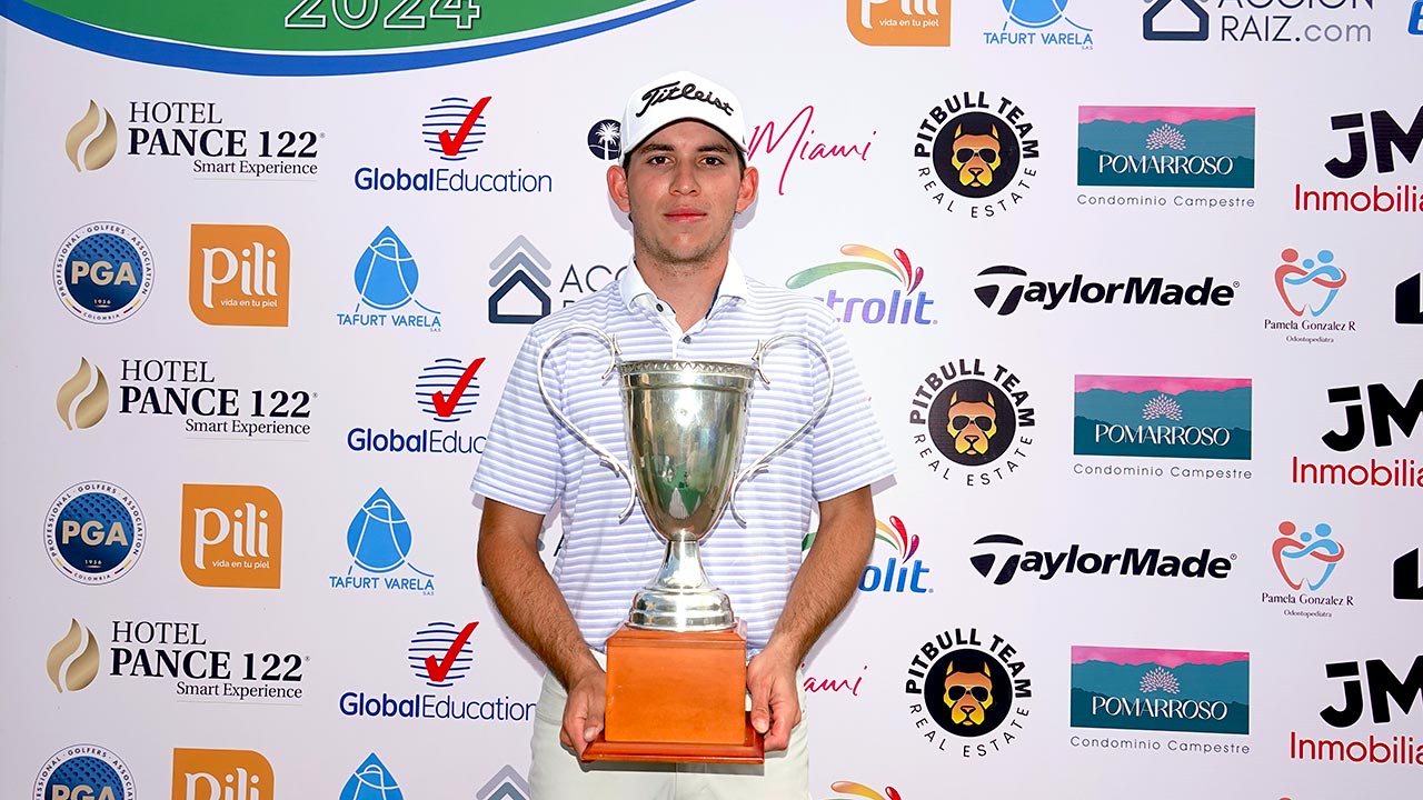 ¡Bicampeón! Nicolás Quintero volvió a celebrar, en el Abierto de Farallones